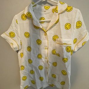 Smiley Face PJ set